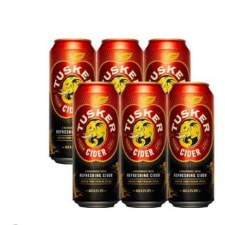 Tusker cider  6 packs