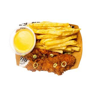 Jr. Chicken Strip Basket