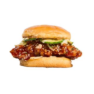 Korean Fried Chicken Burger