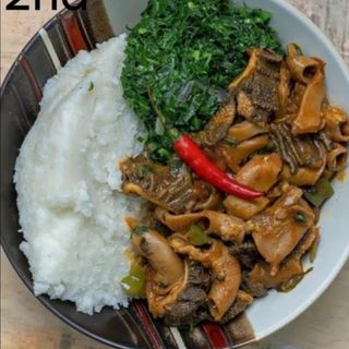 Matumbo Ugali Greens