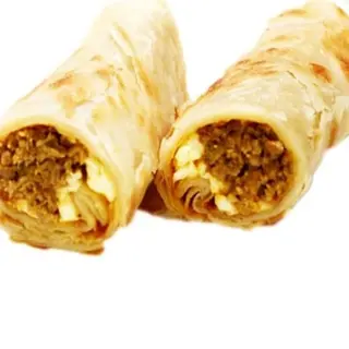 Chapati Beef Roll
