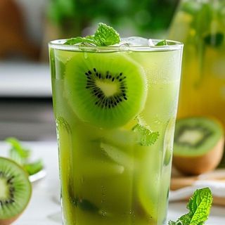 Kiwi iced Tea