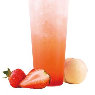 Peach strawberry