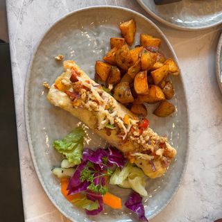 Chicken Fajita Omelette Combo