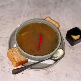 Clear Chicken And Vegetable Soup