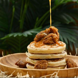 Jamaican Fried Chicken n Pancakes