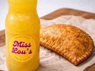 Beef Patty & Pineapple Passion Drink Combo (NEW)