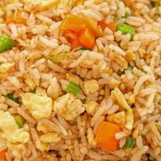 EGG FRIED RICE.