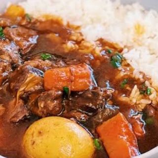 CAMEL STEW(served with a choice of rice,chapati,ugali)