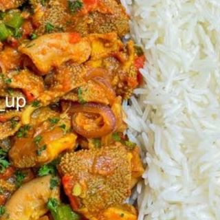 WET FRY MATUMBO & RICE.