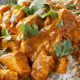 CHICKEN CURRY & RICE.