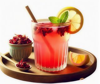 Hibiscus Tea Lemonade