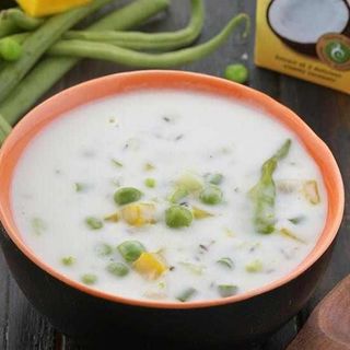 Swahili kachumbari coconut milk