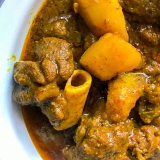 Goat butter curry