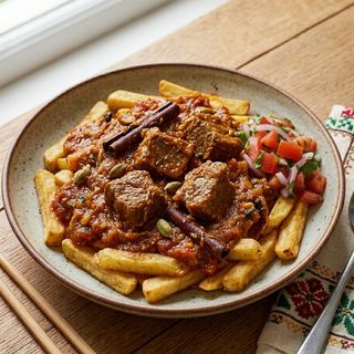 Chips Masala Beef