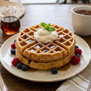 Vanilla Waffles