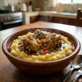Mashed Potatoes Kuku