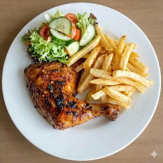Chicken 1/4 Chips