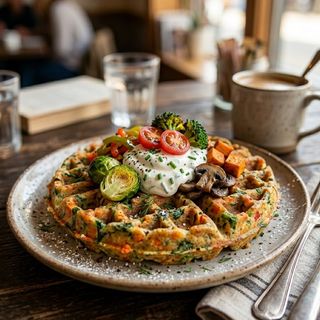 Vegetable Waffles