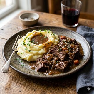 Mashed Potatoes Beef