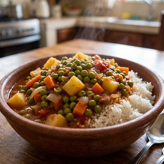 Rice & vegetable stew (Minji)