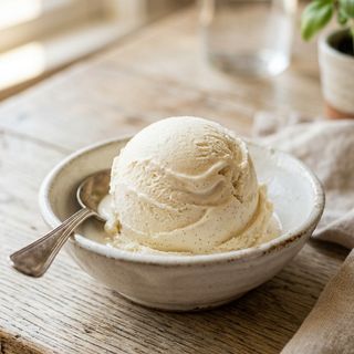 Vanilla Ice Cream Scoop