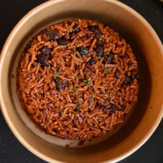 Caribbean twist rice and peas 