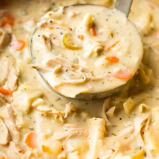 Thai chicken soup