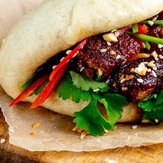 Pork belly bao bun