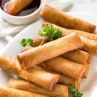 Chicken spring rolls