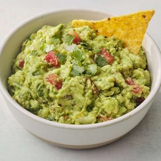 Avocado guacamole dip