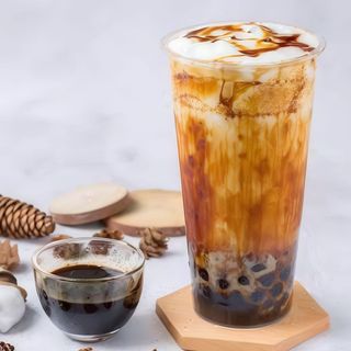 Mocha Milk Boba Tea