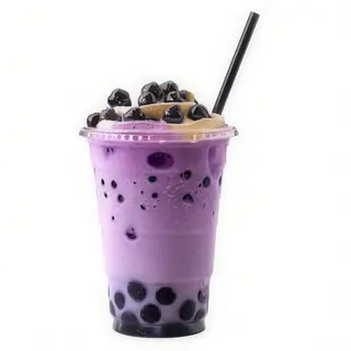 Taro Milk Boba Tea