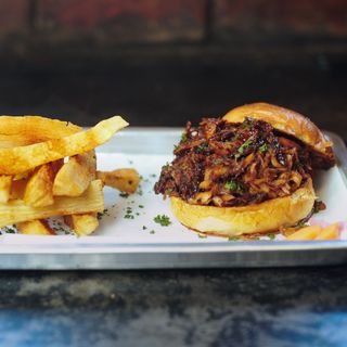 Shredded Chicken Sandwich