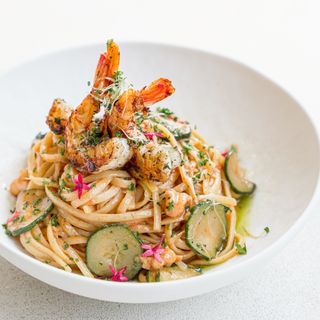 Prawns Linguine