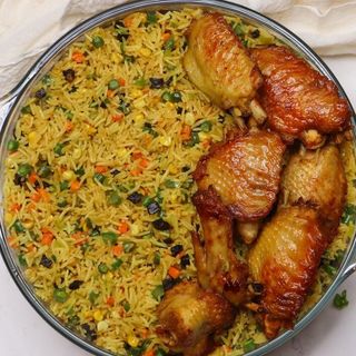 Fried rice & Chicken