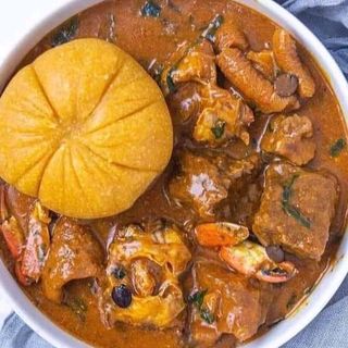 Ogbono Soup & Eba