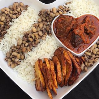 Rice and Beans & Beef Stew