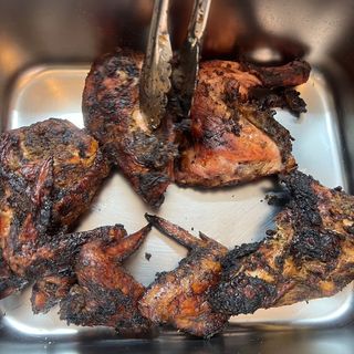 1/4 Jamaican Jerk Pan Chicken