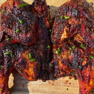 Whole Authentic Jamaican Pan Jerk Chicken