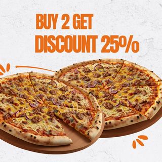 Meat Lovers Double Large Pizza