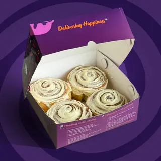 CinnaRolls 4 Pcs