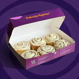 CinnaRolls 6 Pcs