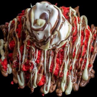 Positive Cake With Icecream