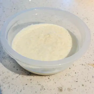 Ice Cream With Rice Pudding