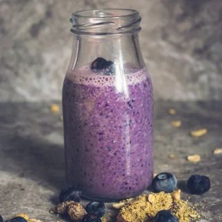 Blueberry Almond Smoothie