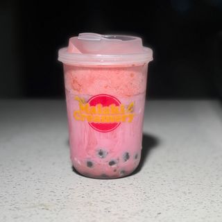 Strawberry Milk Tea Boba