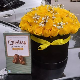 unique yellow box