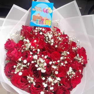 Madam red bouquet