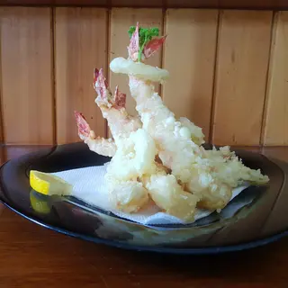6 prawn tempura